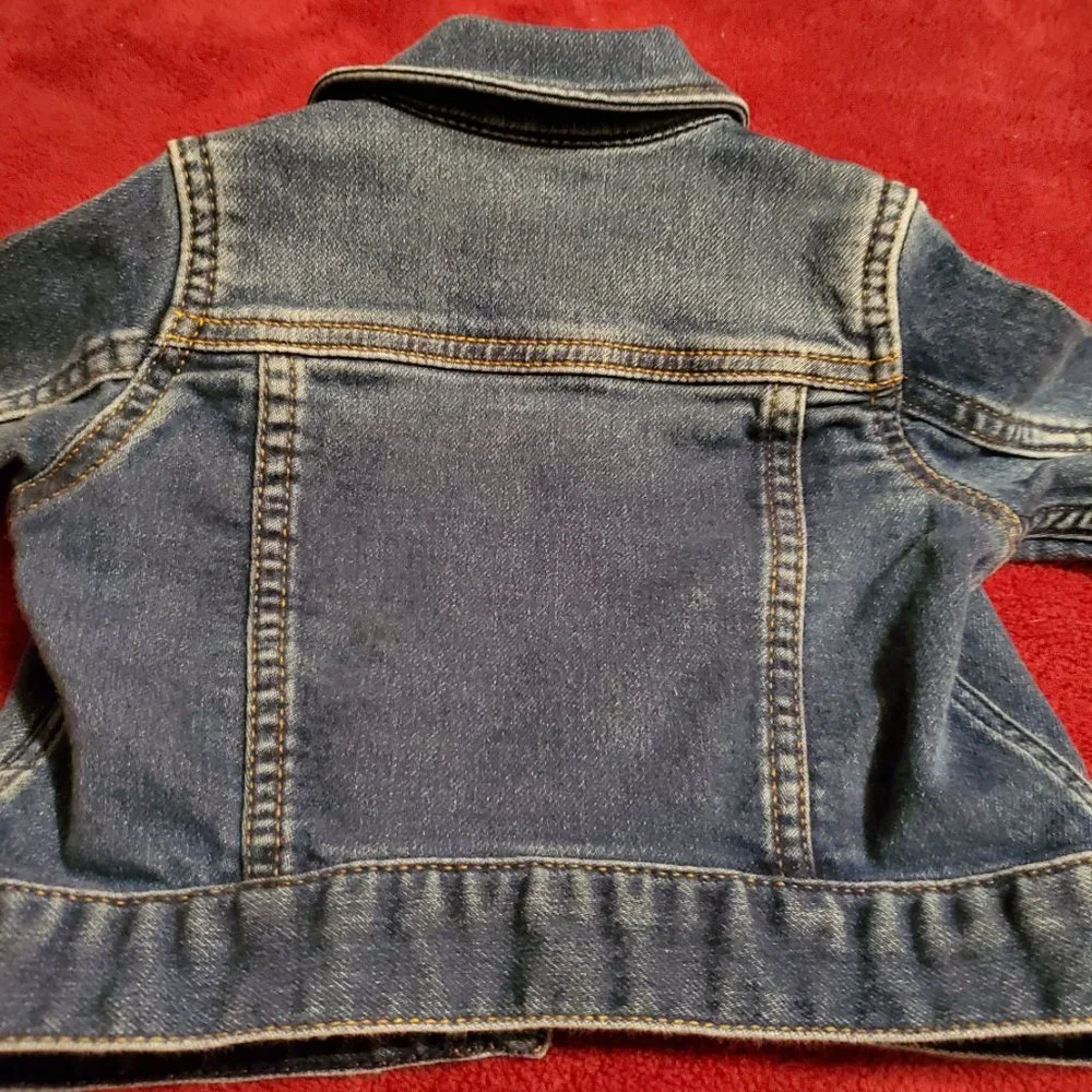 Baby Jean Jacket by Gap, Size 3-6 months. - Picture 3 of 5